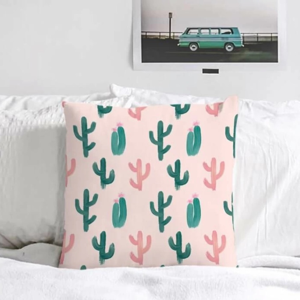 Cactus Pillow Cover